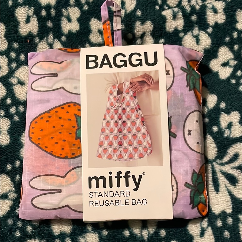Baggu Miffy Reusable Bag - Purple